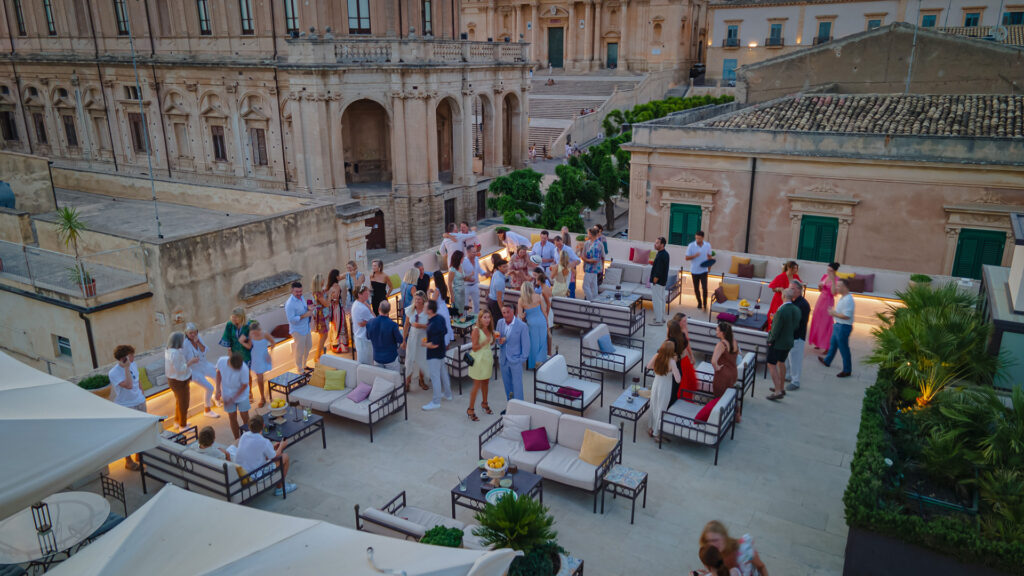 elegant wedding created by wedding planner Sicily