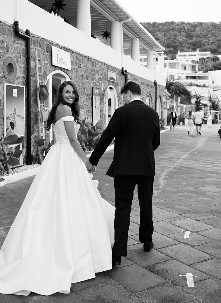 couple enjoying their destination wedding planner Sicily reviews